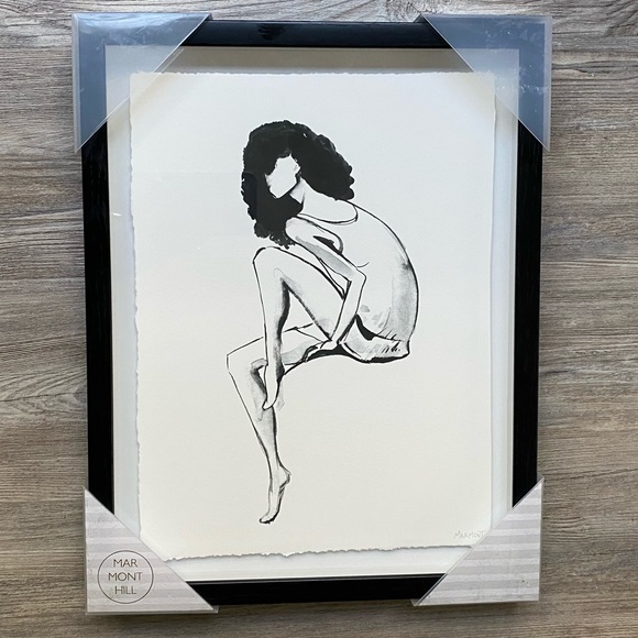 Marmont Hill Other - Marmont Hill black and white framed wall art